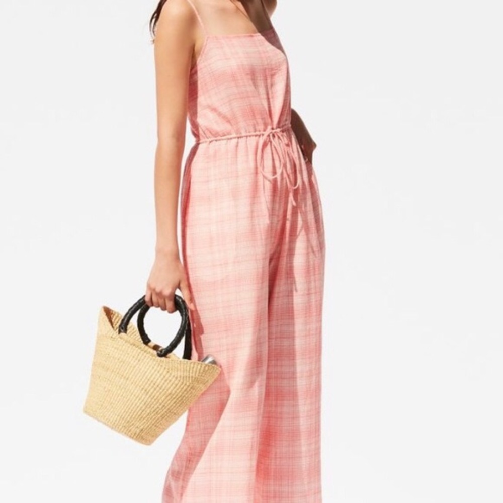 OU | Audra Gingham Jumpsuit | xs